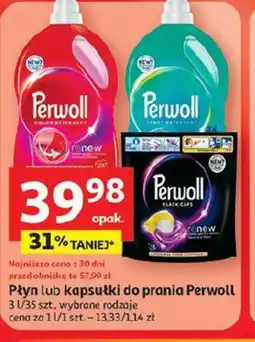 Auchan Perwoll płyn lub kapsułki oferta