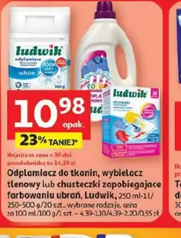 Auchan Ludwik Odplamiacz / Chusteczki oferta