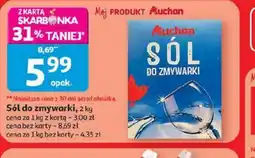 Auchan Auchan Sól do zmywarki oferta