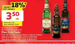 Auchan Piwo Zlatý Český oferta