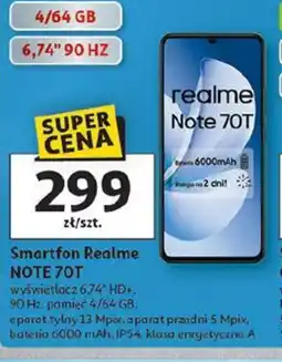 Auchan Realme Smartfon NOTE 70T oferta