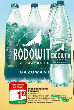 Dino Woda mineralna oferta