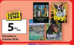 Auchan Kalendarze ścienne 2026 oferta