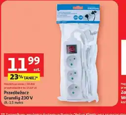 Auchan Grundig Przedłużacz 230 V oferta