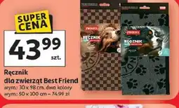 Auchan Ręcznik dla zwierząt Best Friend oferta