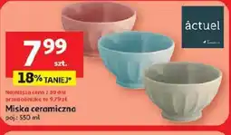 Auchan Miska ceramiczna Actuel oferta