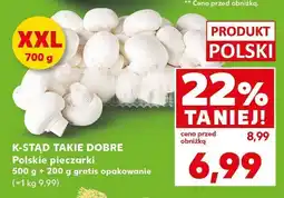 Kaufland Pieczarki polskie oferta