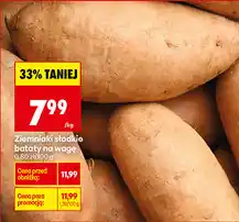 Ziemniaki młode bataty luz