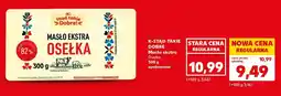 Kaufland Masło ekstra osełka oferta