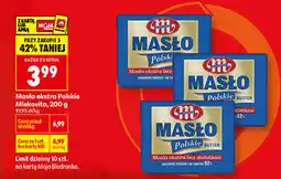 Biedronka Masło ekstra Polskie Mlekovita oferta