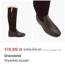 Deichmann Graceland Wysokie kozaki oferta