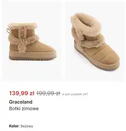 Deichmann Graceland Botki zimowe oferta