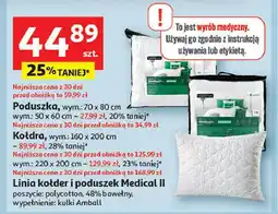 Auchan Komplet poduszka i kołdra z linii Medical II oferta