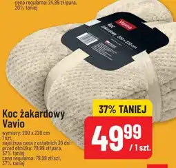 Polomarket Koc żakardowy Vavio oferta