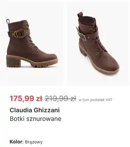 Deichmann Claudia Ghizzani Botki sznurowane oferta