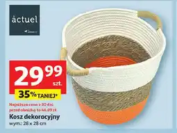 Auchan Kosz dekoracyjny oferta