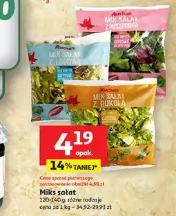 Auchan Mix sałat Auchan oferta