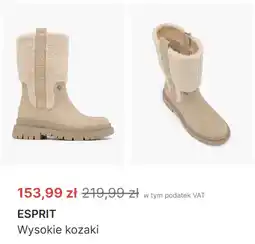 Deichmann ESPRIT Wysokie kozaki oferta