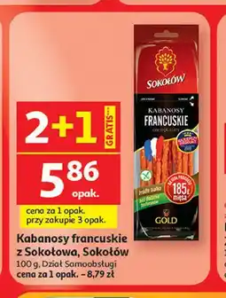 Auchan Kabanosy francuskie z Sokołowa, Sokołów oferta