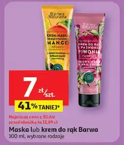 Auchan Maska lub krem do rąk Barwa oferta