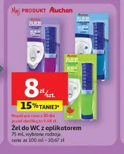 Auchan Żel do WC z aplikatorem Auchan oferta