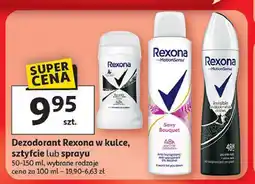 Auchan Dezodorant Rexona w kulce, sztyfcie lub sprayu oferta