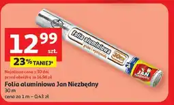 Auchan Folia aluminiowa Jan Niezbędny oferta