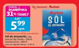 Auchan Sól do zmywarki Auchan oferta
