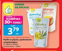Auchan Mydło w płynie, opakowanie uzupełniające oferta