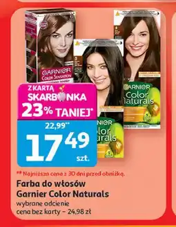 Auchan Farba do włosów Garnier Color Naturals oferta