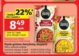 Auchan Danie gotowe JemyJemy, doypack 360 g, wybrane rodzaje oferta