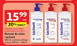 Auchan Balsam do ciała Lactovit oferta