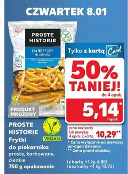 Kaufland Frytki do piekarnika proste oferta