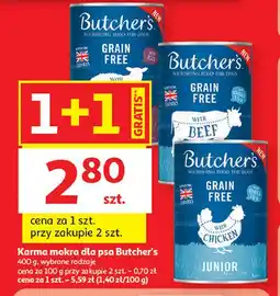 Auchan Karma mokra dla psa Butcher's oferta