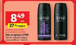 Auchan Deo w sprayu STR8 oferta