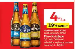 Auchan Piwo Książęce (0,5 l, 0-8% vol., wybrane rodzaje) oferta