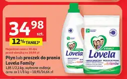 Auchan Płyn lub proszek do prania Lovela Family oferta