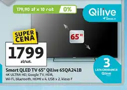 Auchan Smart QLED TV 65'' Qilive 65QA241B oferta