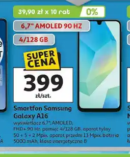 Auchan Smartfon Samsung Galaxy A16 4/128 GB oferta