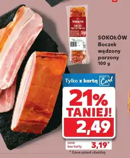 Kaufland Boczek wędzony parzony oferta