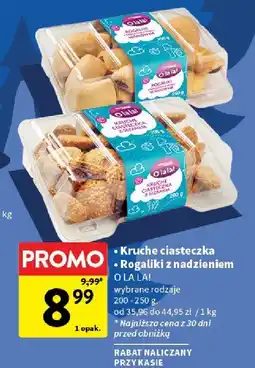 Intermarche Rogaliki z nadzieniem O LA LA! oferta