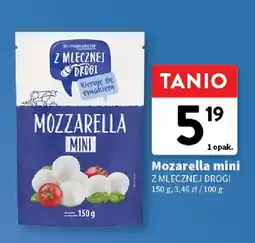 Intermarche Ser Mozzarella mini Z MLECZNEJ DROGI oferta