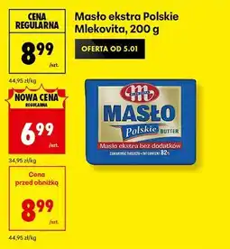 Biedronka Masło ekstra Polskie oferta