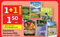 Auchan Kalendarz biurkowy oferta