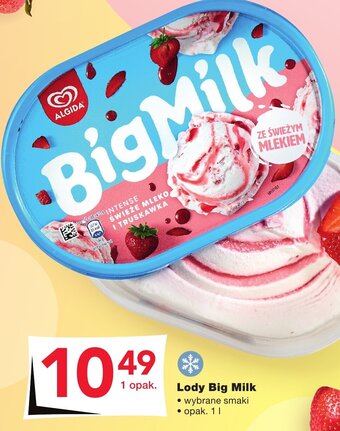 Odido Lody Big Milk 1000ml oferta