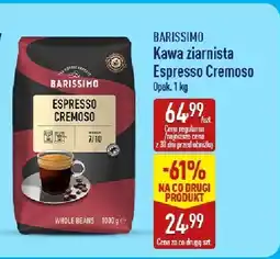 ALDI Kawa BARISSIMO Espresso Cremoso oferta