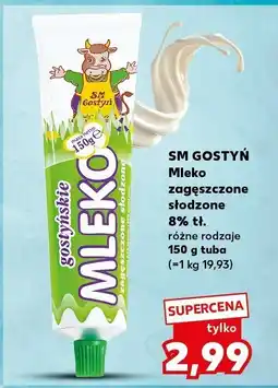 Kaufland Mleko zagęszczone słodzone oferta