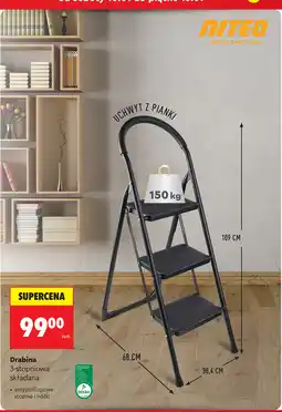 Biedronka Drabina 3-stopniowa składana oferta