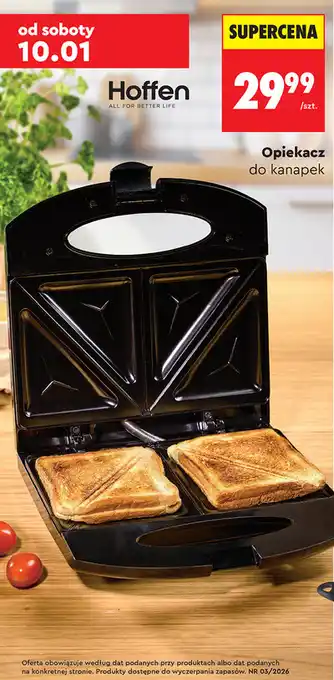 Opiekacz do kanapek Hoffen