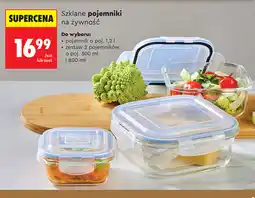 Biedronka Szklane pojemniki na żywność oferta